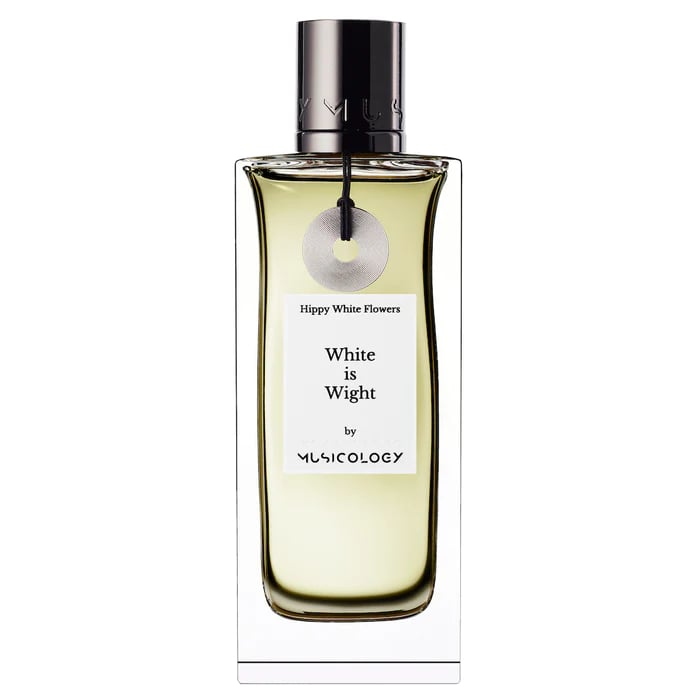 MUSICOLOGY WHITE IS WIGHT EDP 95 ML WHITE IS WIGHT EDP 95 MLMelodia immacolata e abbagliante! La purezza del cotone risuona nel bianco virgineo del gelsomino e nella dolcezza lattea dei muschi e del latte di mandorla.L'accordo di cotone, con la sua soave