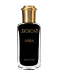 JEROBOAM AMBRA EXTRAIT 30 ML Ambra ExtraitORIENTALE, LEGNOSO, MUSCHIATORiferendosi ad una famiglia olfattiva, creare una fragranza con questo nome non è un’impresa da poco. A testimonianza dell’originalità e della creatività di Vanina, quest’ ambra è molt