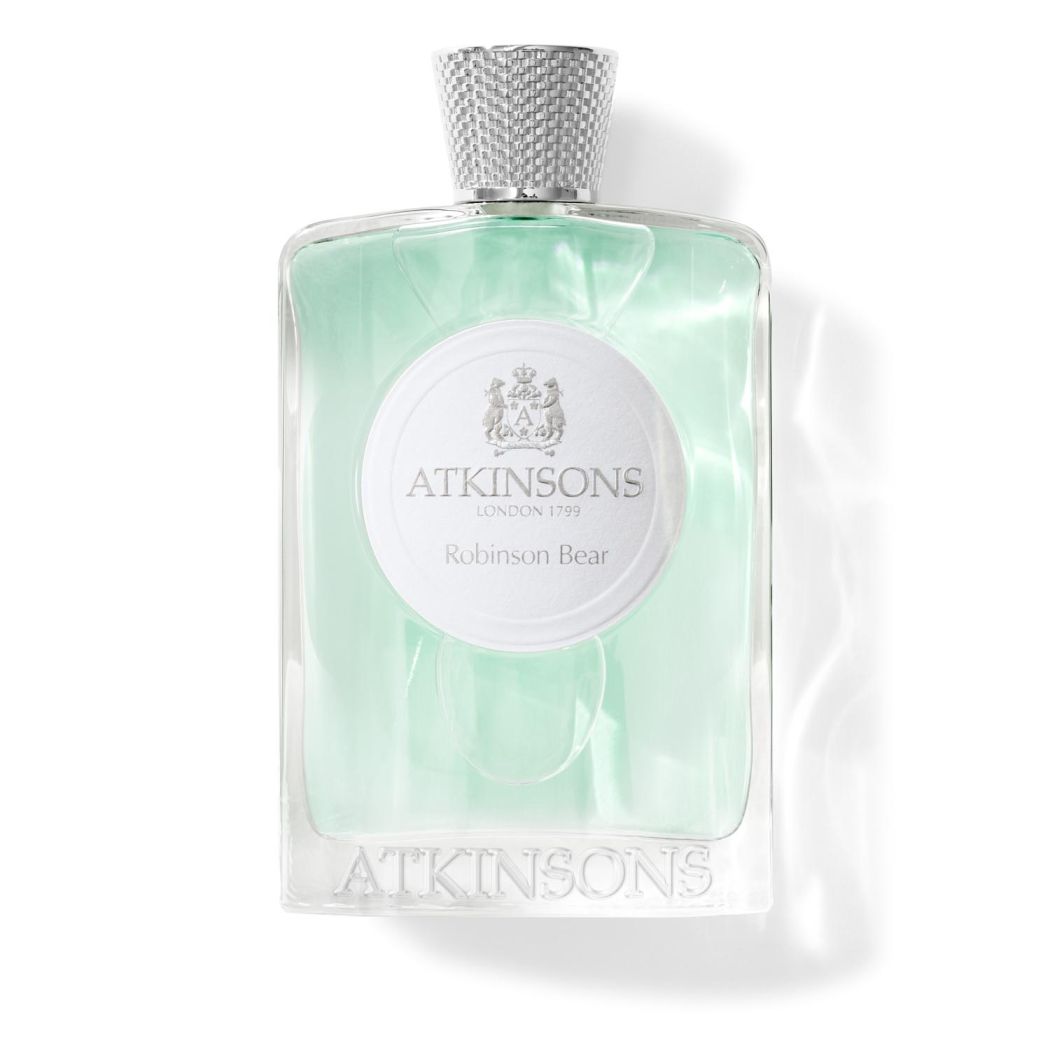 ATKINSONS 1799 ROBINSON BEAR EAU DE PARFUM 100 ML ROBINSON BEAR EAU DE PARFUM 100 MLTutti i dettagli più brillantiIspirato alle gesta di Robinson Crusoe, l'audace avventuriero, Robinson Bear è la fragranza di Atkinsons che sublima il desiderio d'evasione