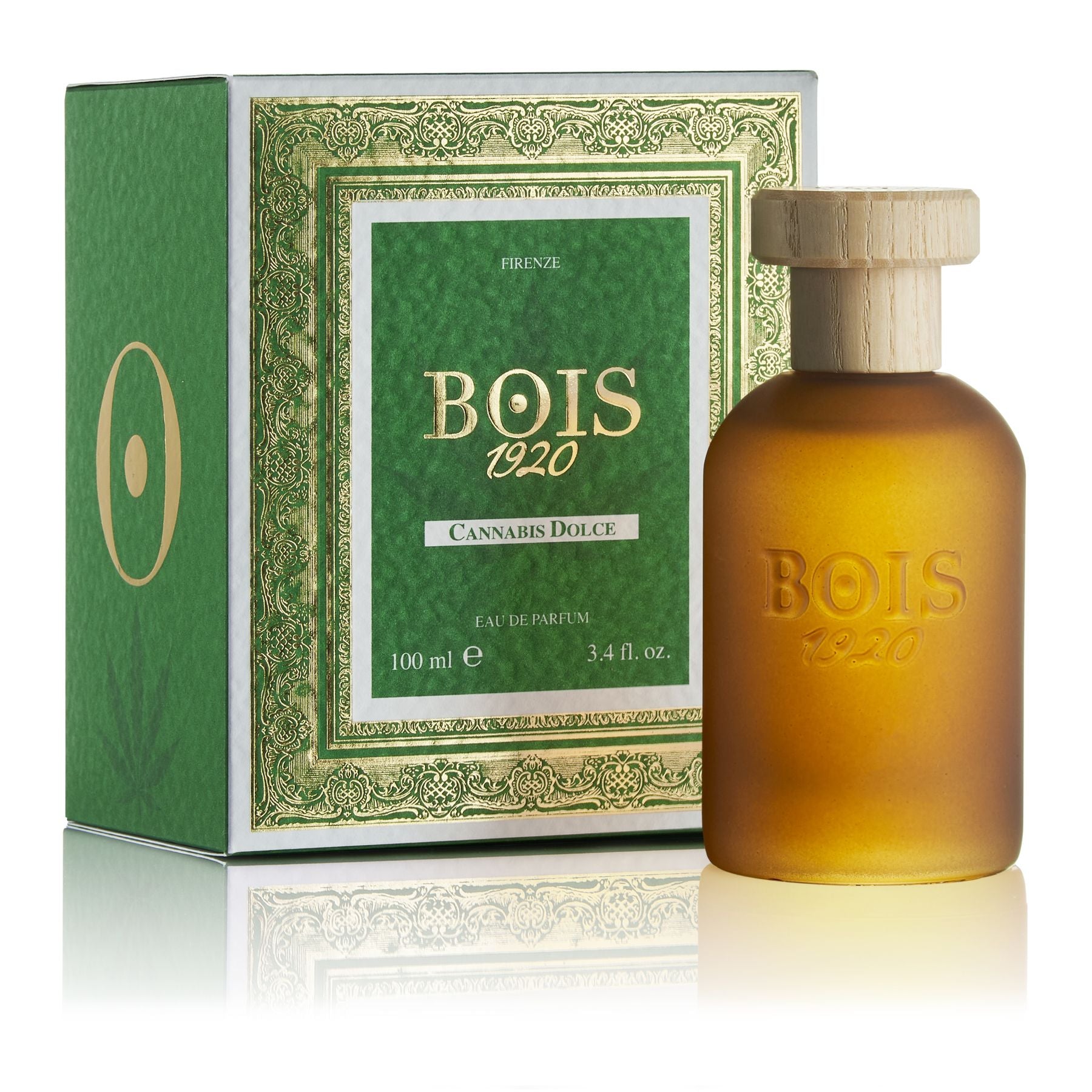 BOIS 1920 CANNABIS DOLCE EDP 100ML CANNABIS DOLCE EDP 100MLPer chi ama le emozioni dolci e gourmand senza rinunciare al singolare tocco della Cannabis. Note di Cacao, Pepe Nero e Vaniglia contribuiscono a dare carattere e armonia a questa inconfondibile c