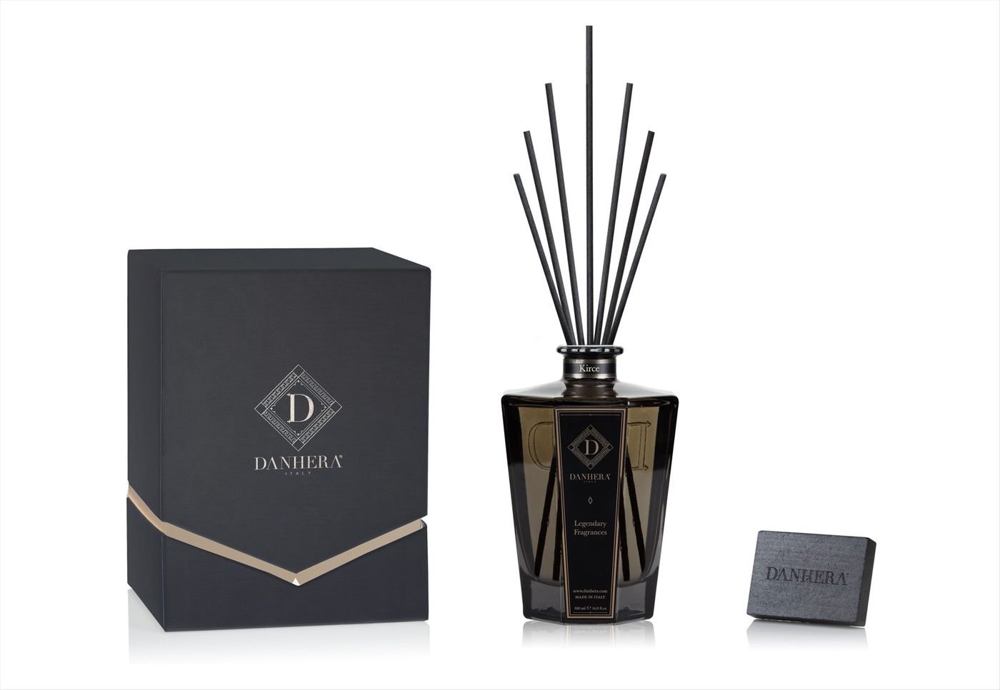 DANHERA KIRCE 500 ML KIRCE 500 ml Decanter IMPERO Black with Sticks 2000001736654 €129,00