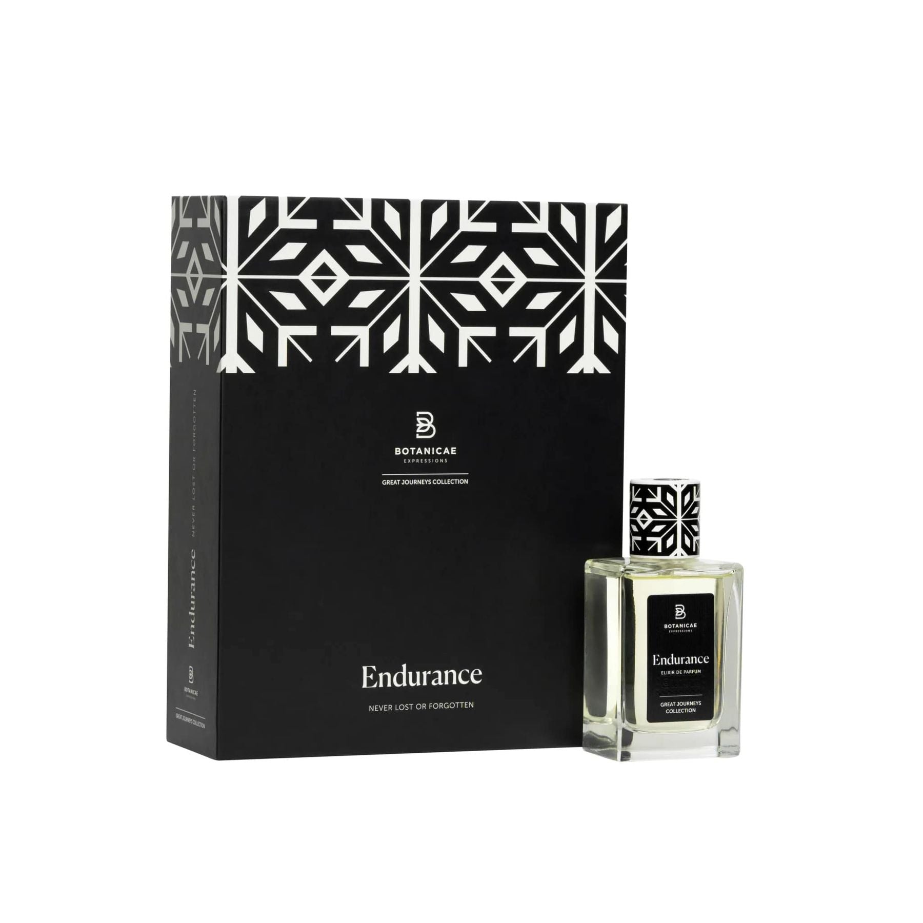 BOTANICAE EXPRESSIONS ENDURANCE ELIXIR DE PARFUM 75ML La storia di Ernest Shackleton e della sua mitica spedizione al Polo Sud a bordo dell’Endurance è un racconto di sopravvivenza, coraggio e resilienza che ha lasciato un segno indelebile nella storia de