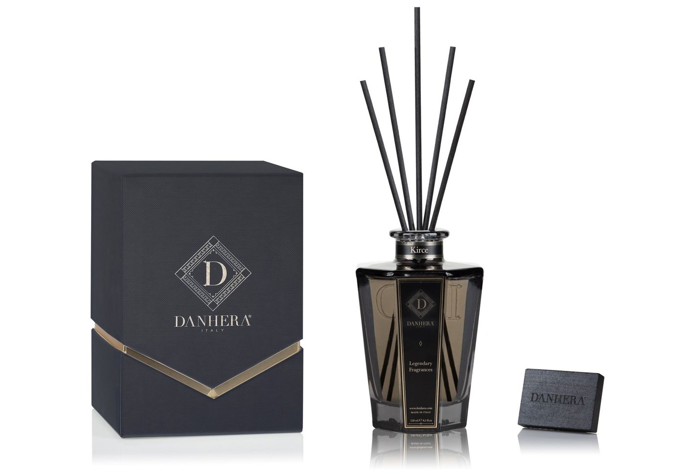 DANHERA KIRCE 250 ML KIRCE 250 ml Decanter IMPERO Black with Sticks 2000001736647 €88,00