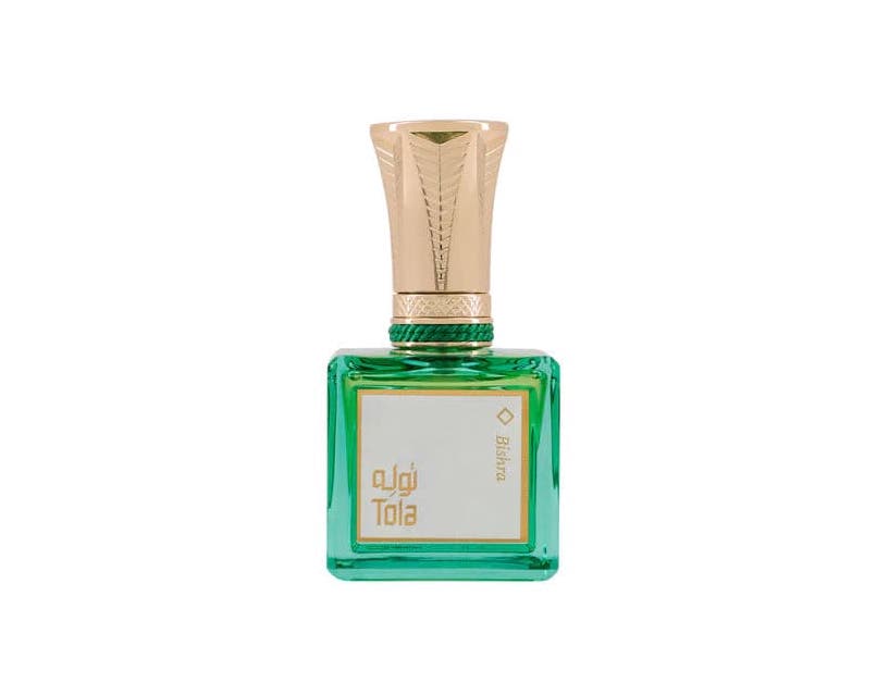 TOLA BISHRA EDP 60 ML BISHRA EDP 60 MLBishra è una parola araba che significa buona notizia o buona novella, comunemente creduto essere annunciato dalle palme quando iniziano a sopportare i primi giorni dell'estate. Alla fine di un sentiero ben battuto, t