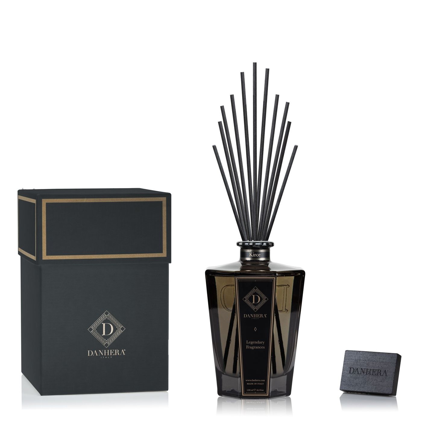 DANHERA KIRCE 1250 ML KIRCE 1250 ml Decanter IMPERO Black with Sticks 2000001736661 €290,00