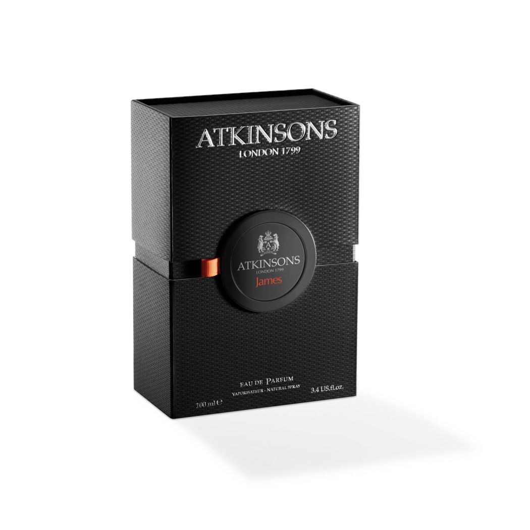 ATKINSONS 1799 JAMES EAU DE PARFUM 100 ML JAMES EAU DE PARFUM 100 MLTutti i dettagli più brillantiL’eau de parfum James di Atkinsons celebra in chiave elegante e contemporanea un certo giovanotto coraggioso che, arrivato a Londra, rivoluzionò la buona soc