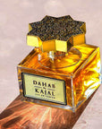 KAJAL DAHAB EDP 100 ML Profumo Dahab Kajal Perfumes Paris è un profumo magico, ipnotico e incantevole, Dahab di Kajal Perfumes Paris è un eau de parfums. Dahab significa oro infatti la fragranza emana ricchezza e lusso per chi lo indossa.Note del Profumo