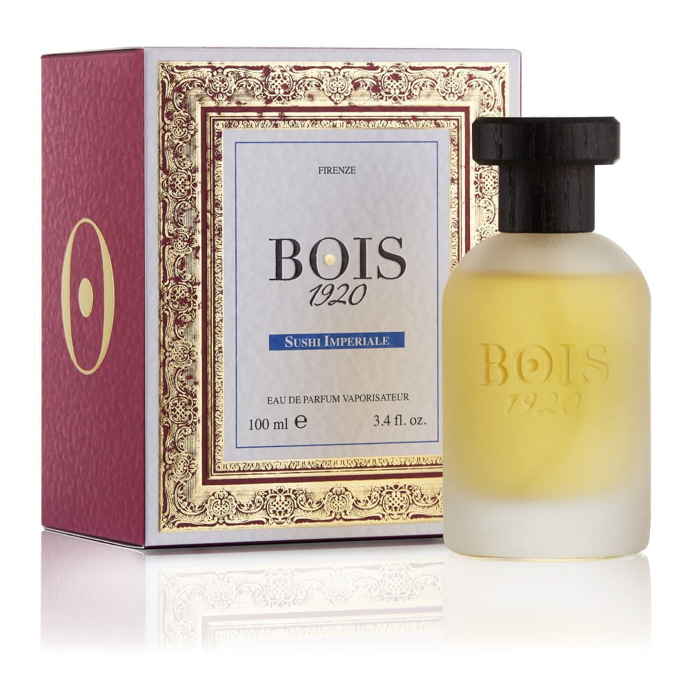 BOIS 1920 SUSHI IMPERIALE EDP 100ML SUSHI IMPERIALE EDP 100MLUn inizio intenso dove le note di agrumi si fondono armonicamente per un eau de parfum che parla di amore. Il cuore sprigiona il suo carattere speziato: luminosità vibrante ed esotica di Pepe, N