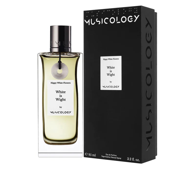 MUSICOLOGY WHITE IS WIGHT EDP 95 ML WHITE IS WIGHT EDP 95 MLMelodia immacolata e abbagliante! La purezza del cotone risuona nel bianco virgineo del gelsomino e nella dolcezza lattea dei muschi e del latte di mandorla.L'accordo di cotone, con la sua soave